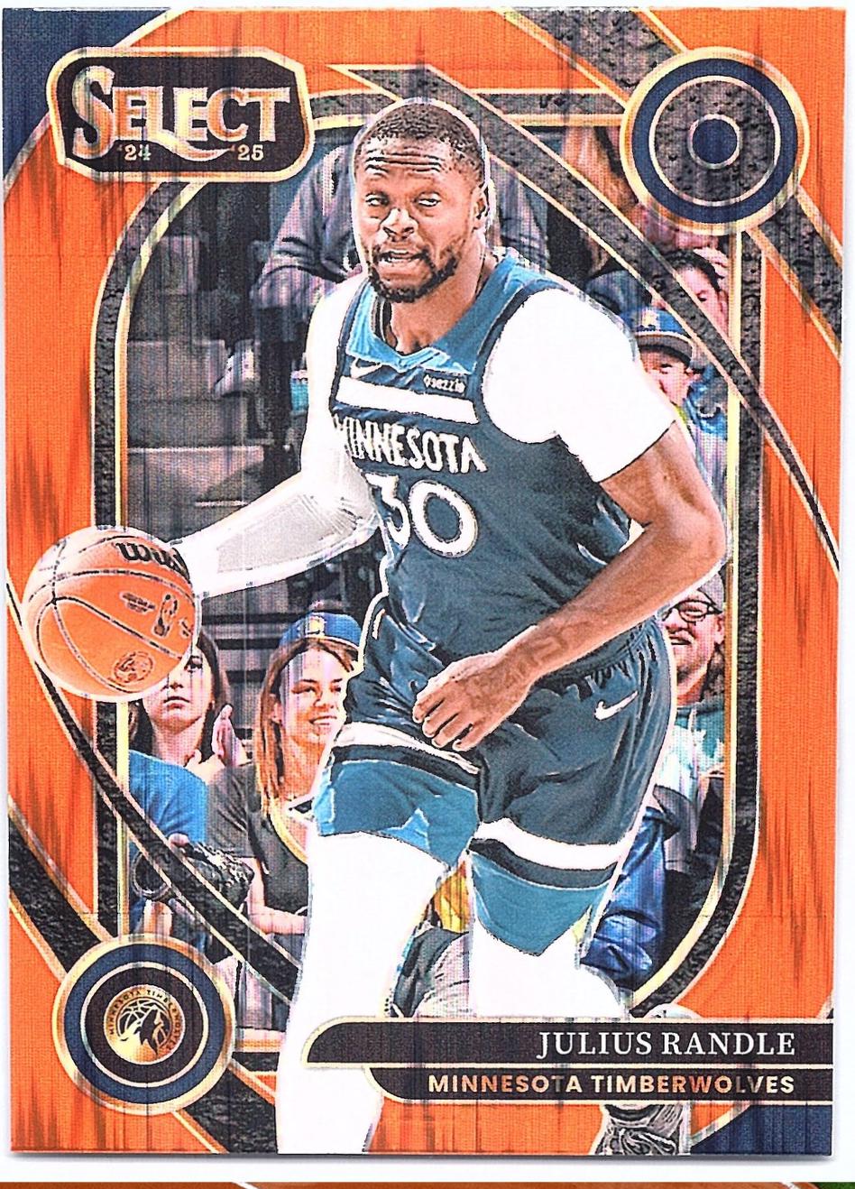 Julius Randle [Orange Flash Prizm] #206