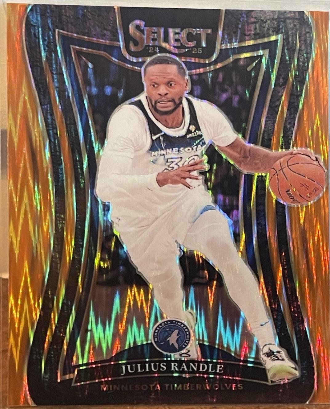 Julius Randle [Orange Flash Prizm] #363