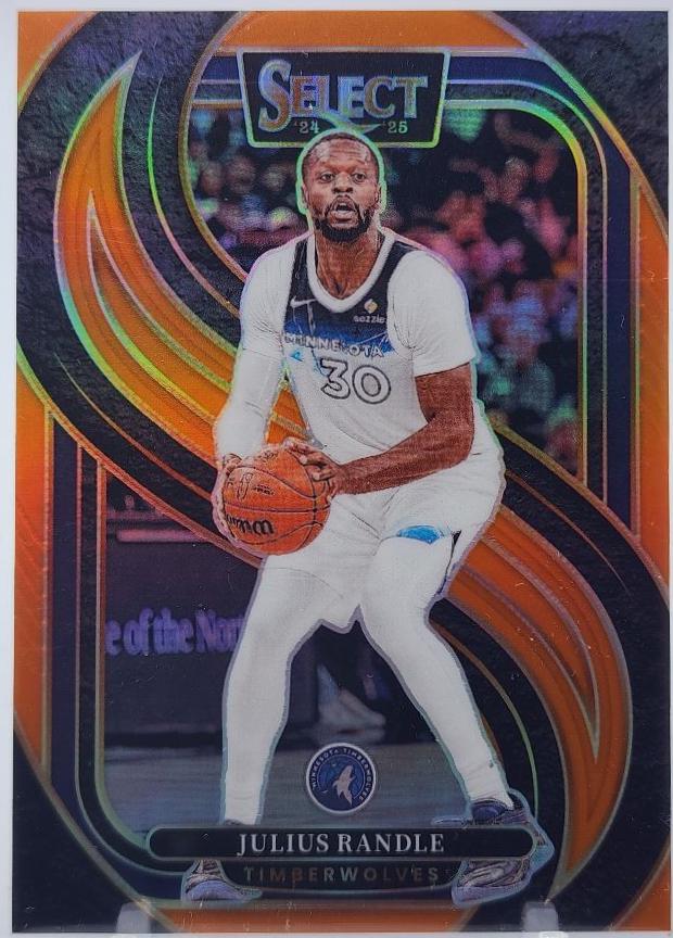 Julius Randle [Orange Prizm] #129