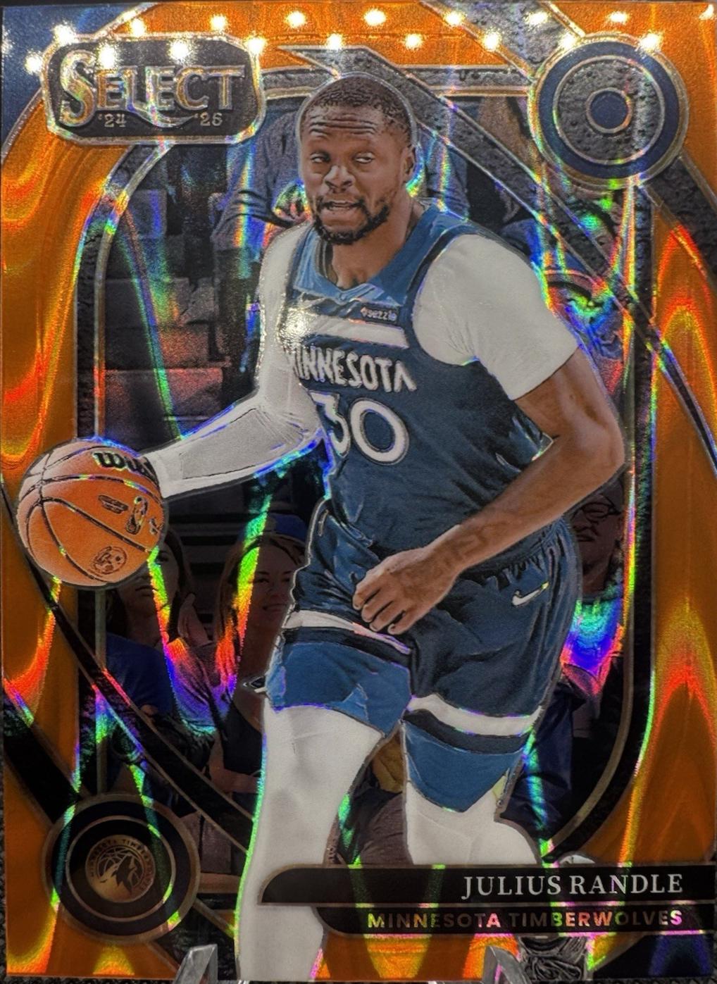 Julius Randle [Orange Tectonic Prizm] #206