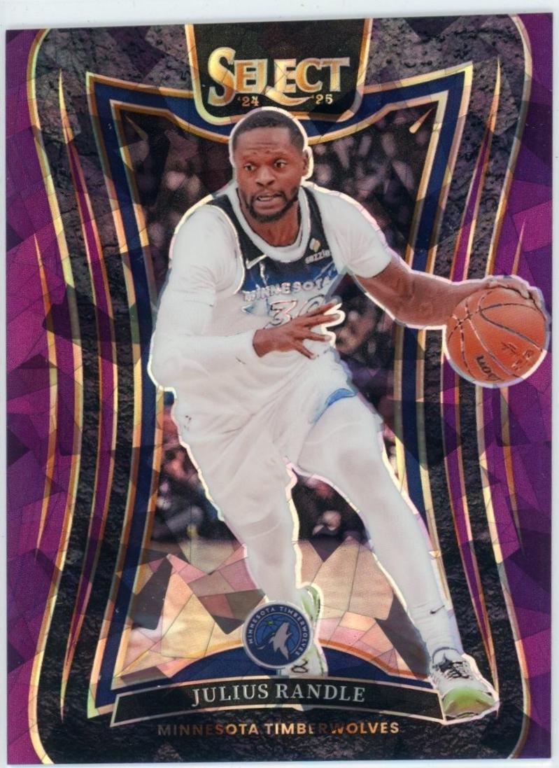 Julius Randle [Purple Cracked Ice Prizm] #363
