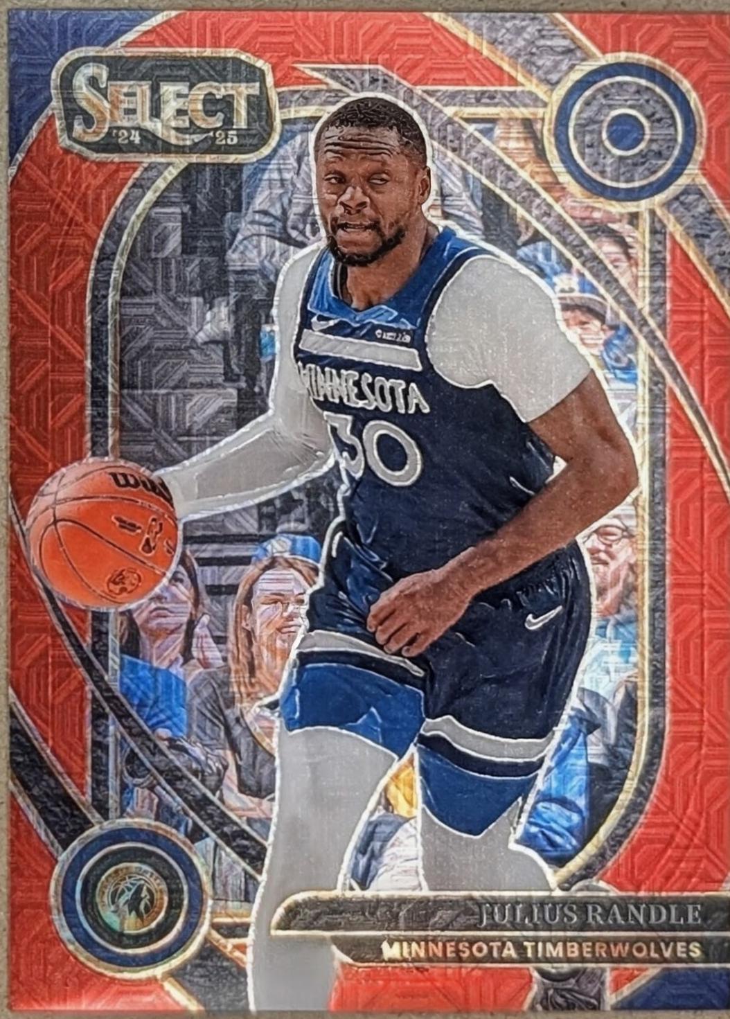 Julius Randle [Red Mojo Prizm] #206
