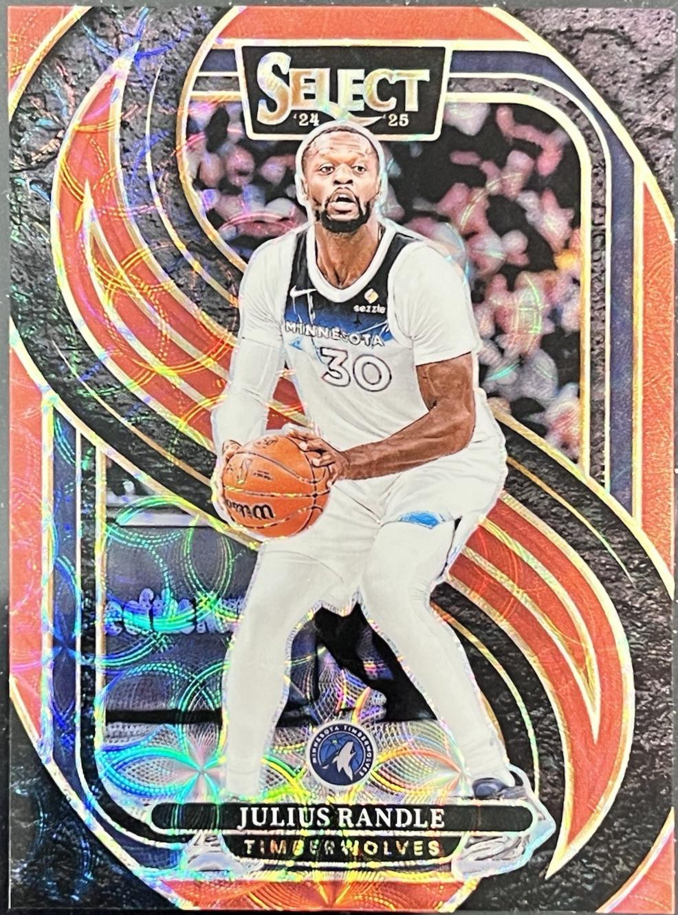 Julius Randle [Red Scope Prizm] #129