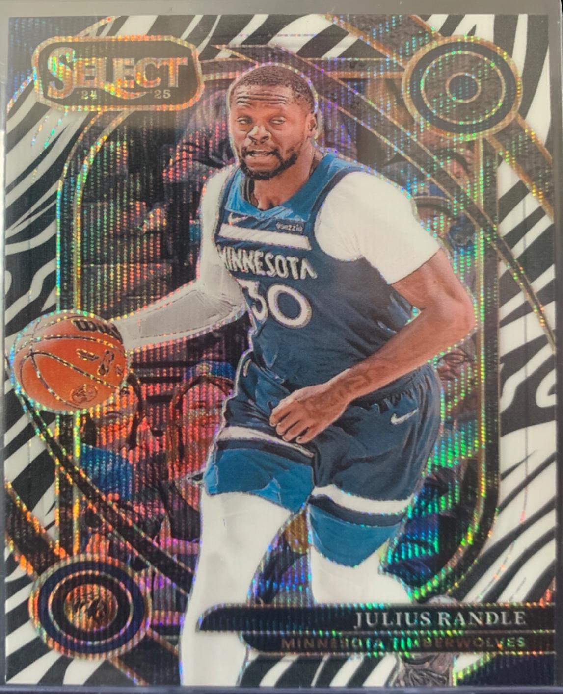 Julius Randle [Zebra Prizm] #206