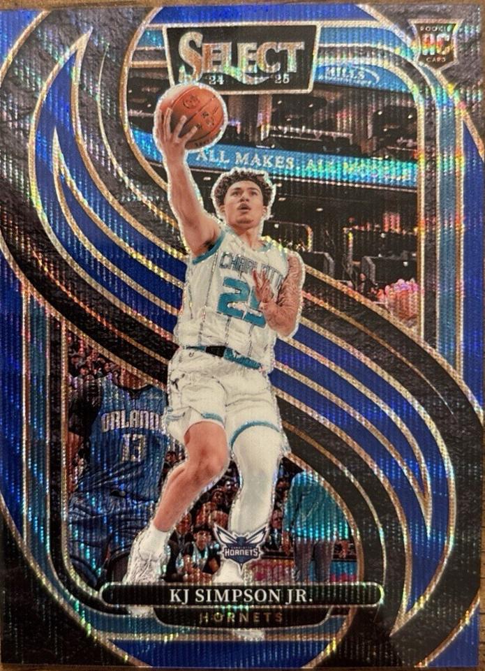 KJ Simpson Jr. [Blue Wave Prizm] #193
