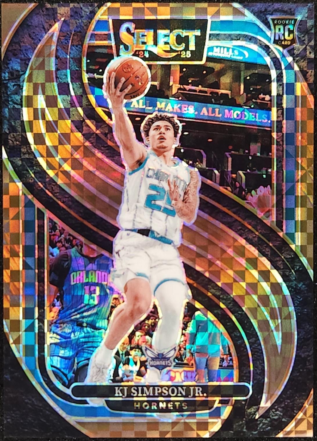 KJ Simpson Jr. [Bronze Checker Prizm] #193