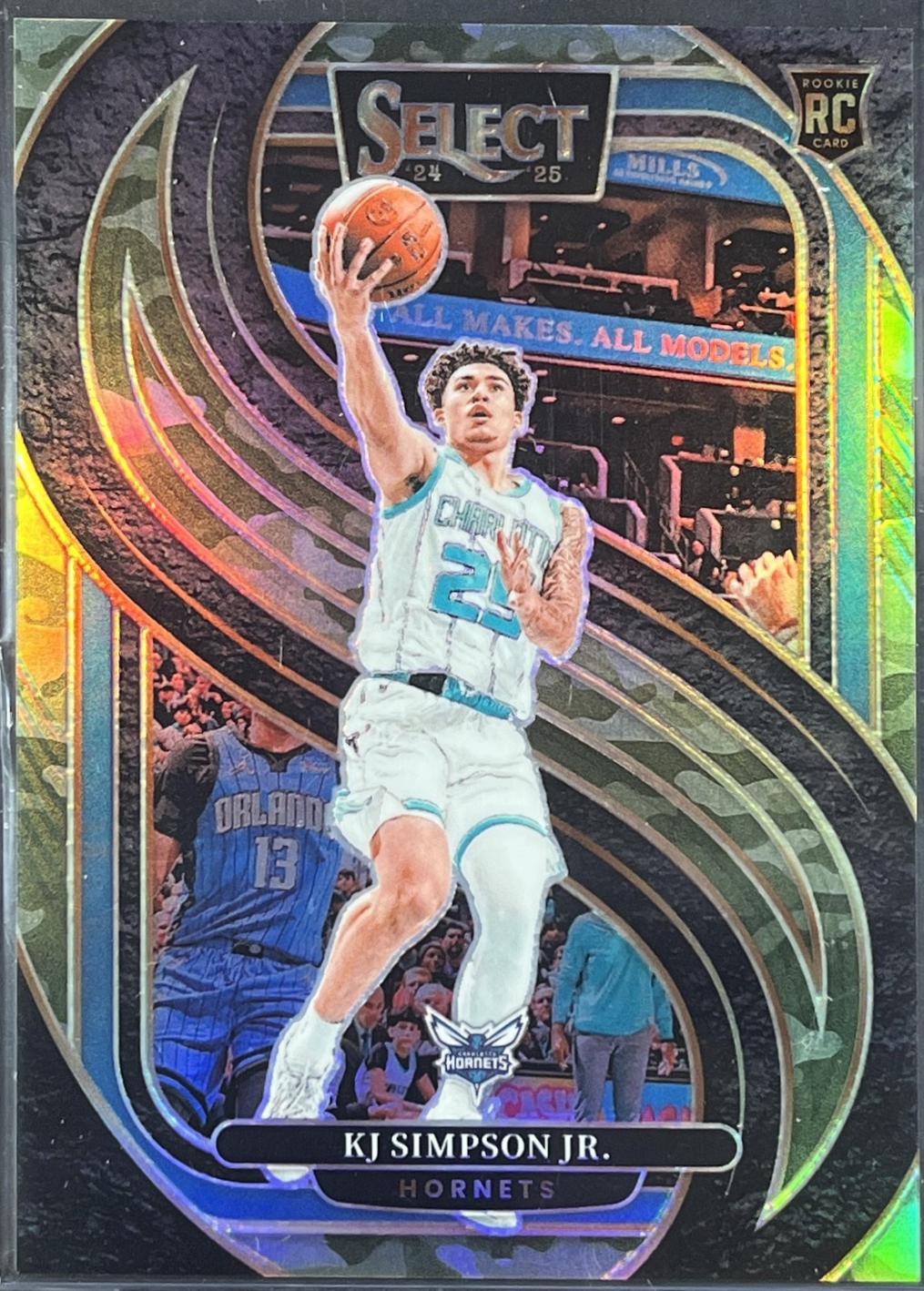 KJ Simpson Jr. [Green Camo Prizm] #193