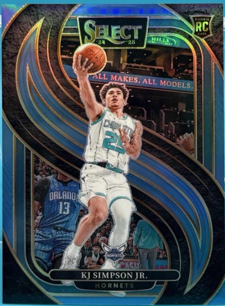KJ Simpson Jr. [Light Blue Prizm] #193