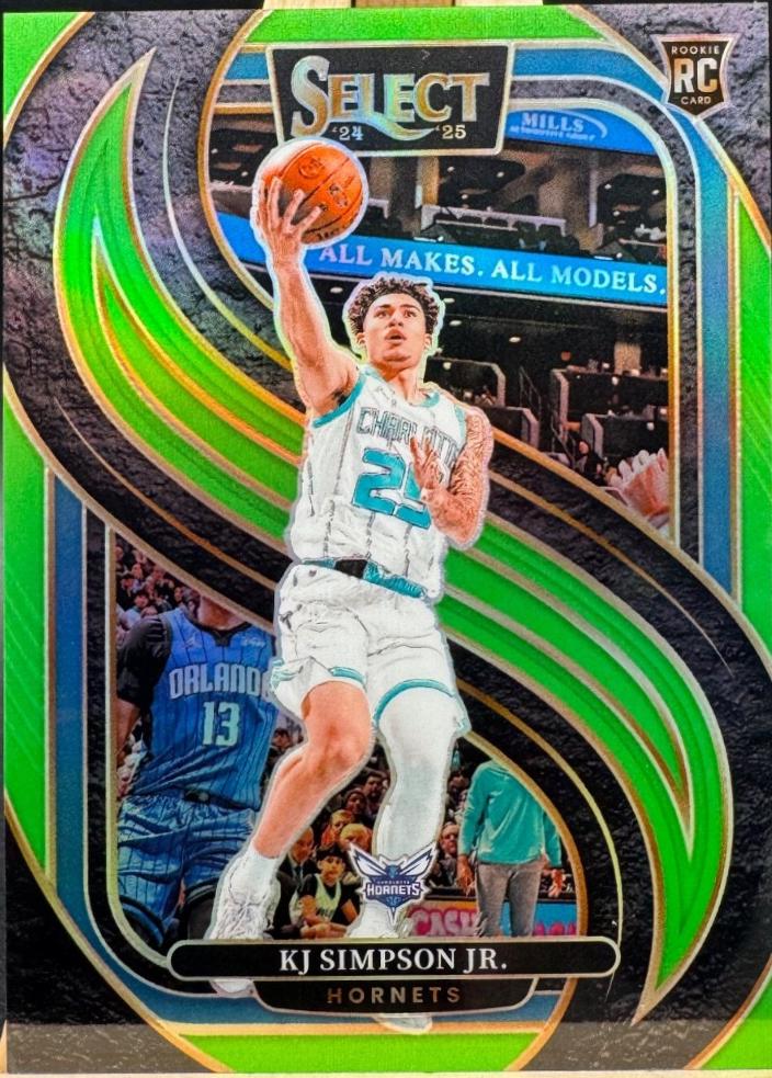 KJ Simpson Jr. [Neon Green Prizm] #193