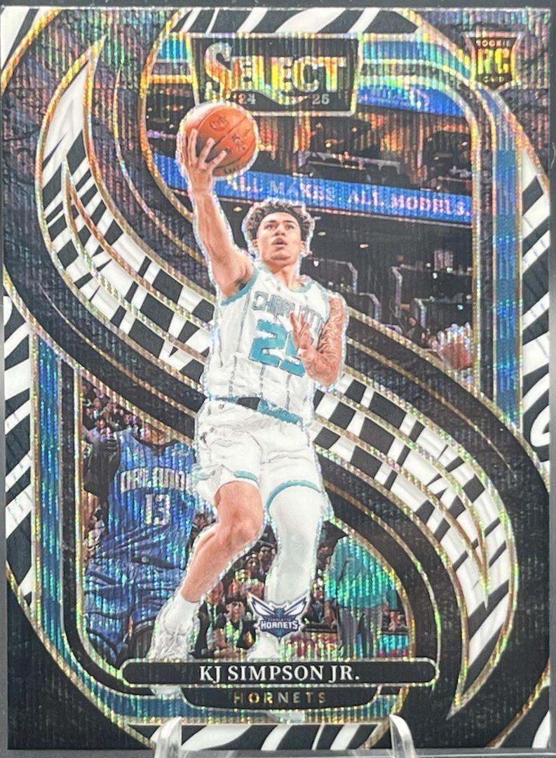 KJ Simpson Jr. [Zebra Prizm] #193