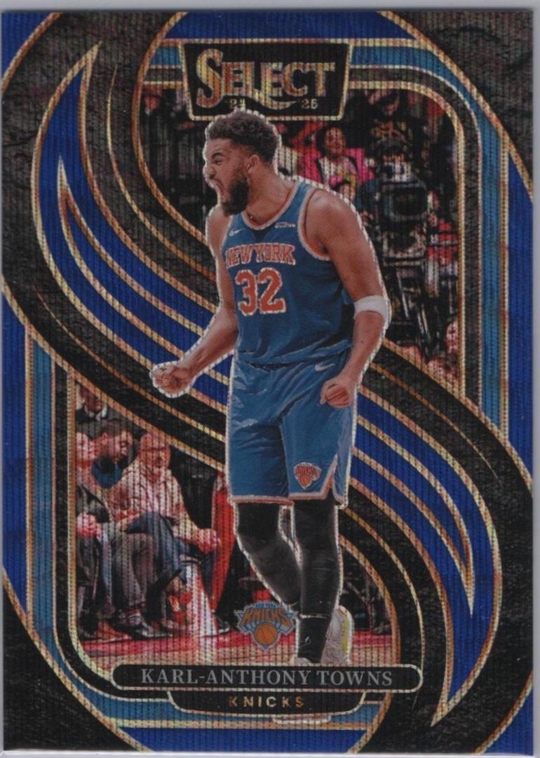 Karl-Anthony Towns [Blue Wave Prizm] #114