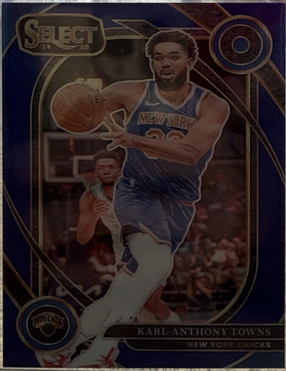 Karl-Anthony Towns [Blue Wave Prizm] #226