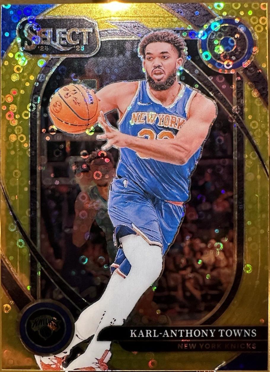 Karl-Anthony Towns [Gold Disco Prizm] #226