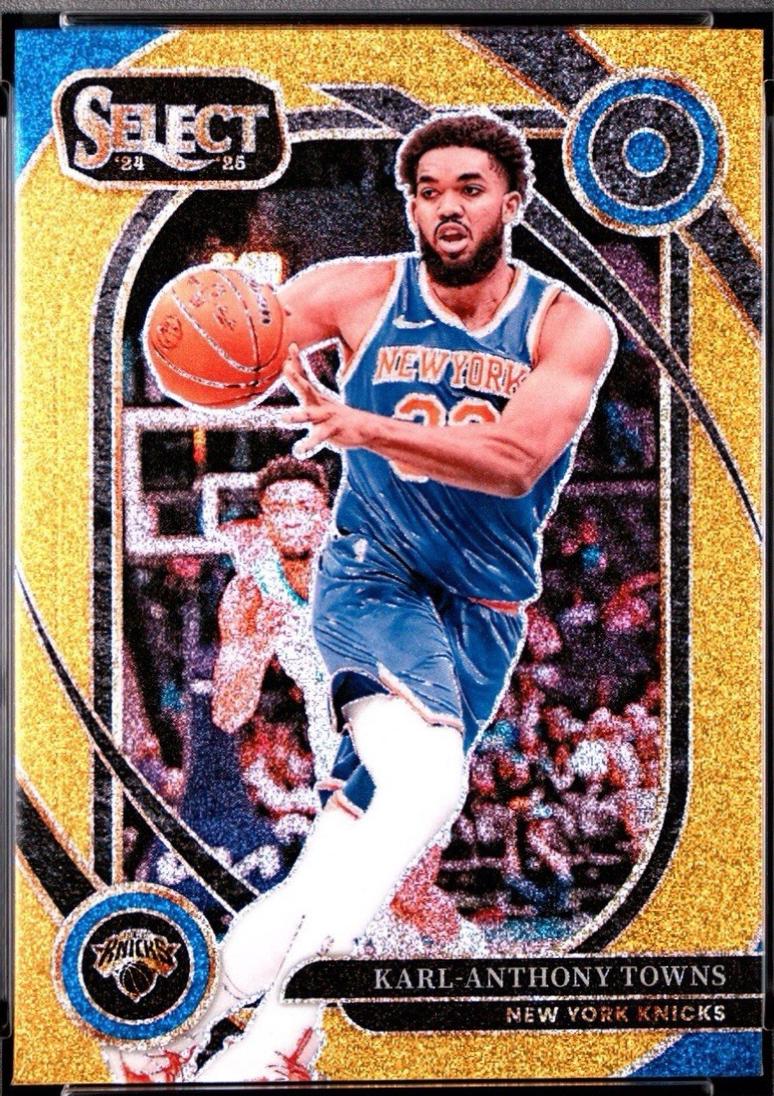Karl-Anthony Towns [Gold Glitter Prizm] #226