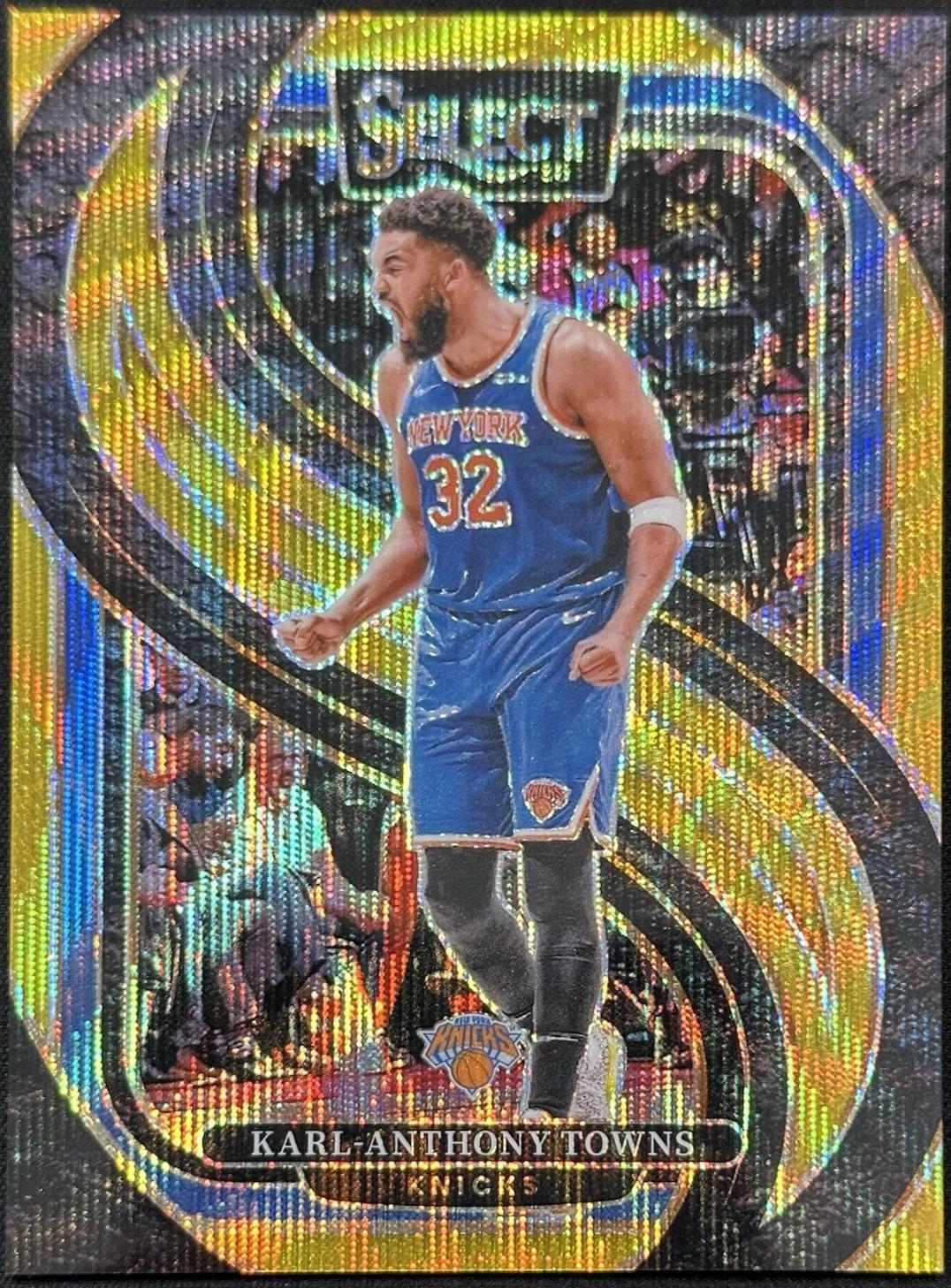 Karl-Anthony Towns [Gold Prizm] #114