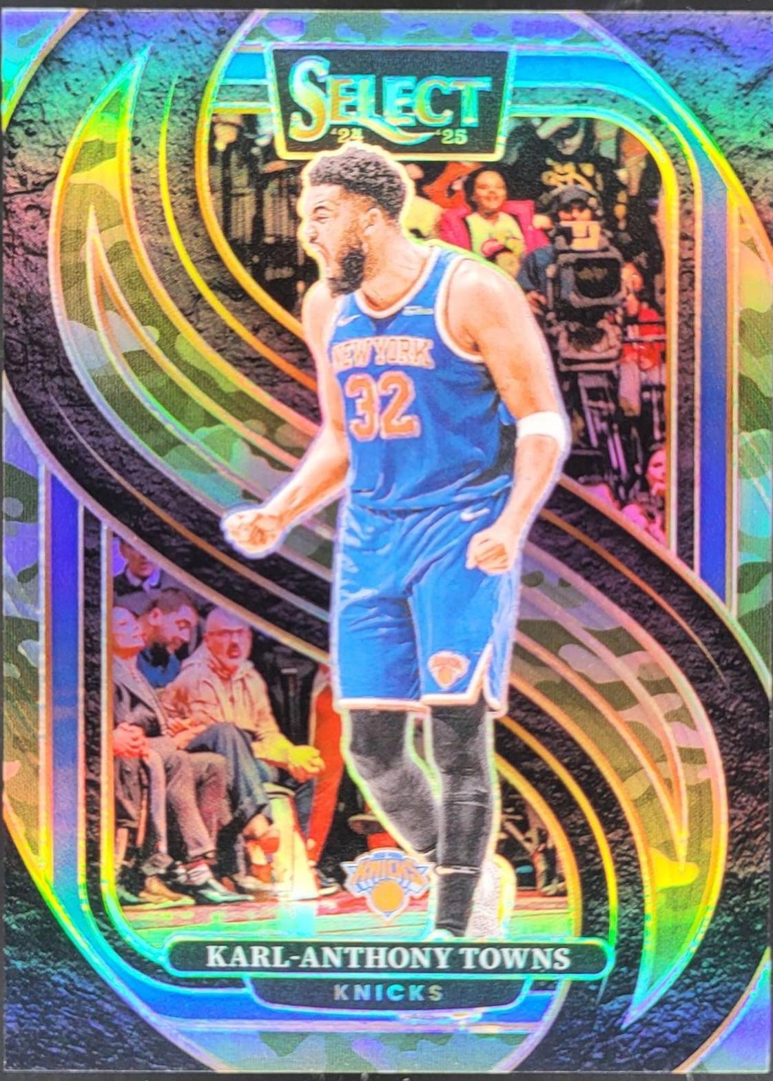 Karl-Anthony Towns [Green Camo Prizm] #114