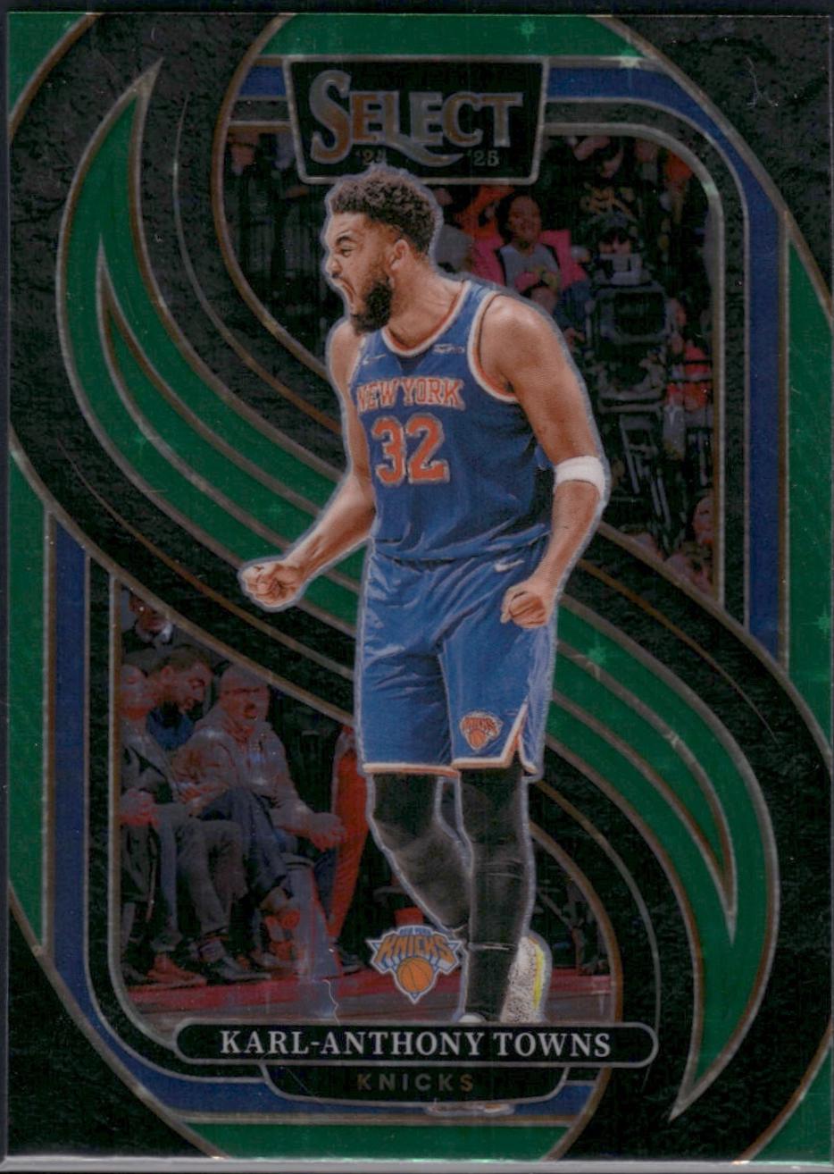 Karl-Anthony Towns [Green Stars Prizm] #114