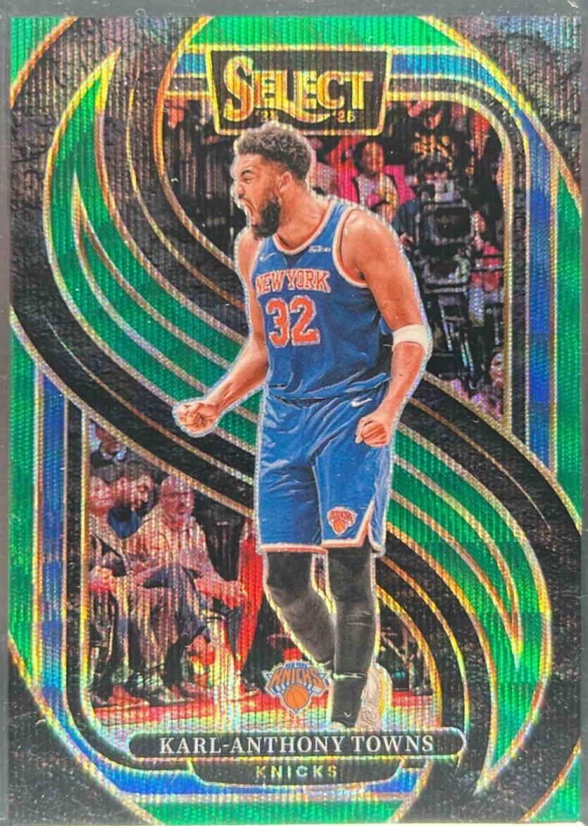 Karl-Anthony Towns [Green Wave Prizm] #114