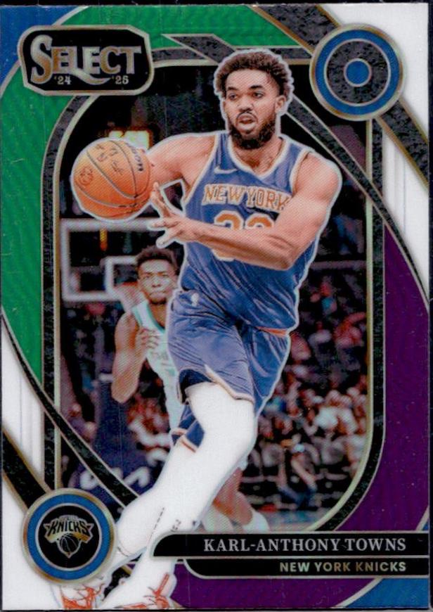 Karl-Anthony Towns [Green White Purple Prizm] #226