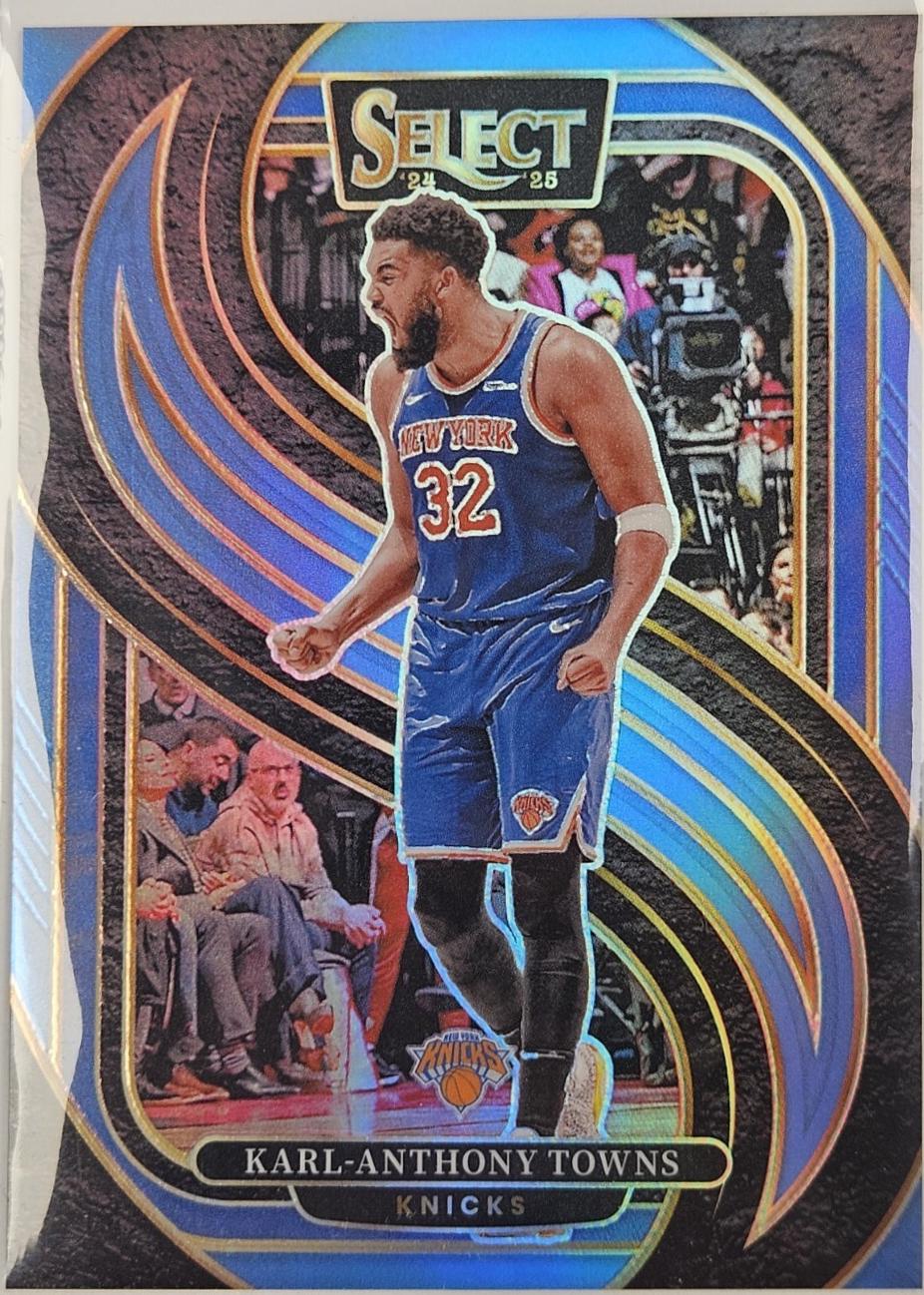 Karl-Anthony Towns [Light Blue Prizm] #114