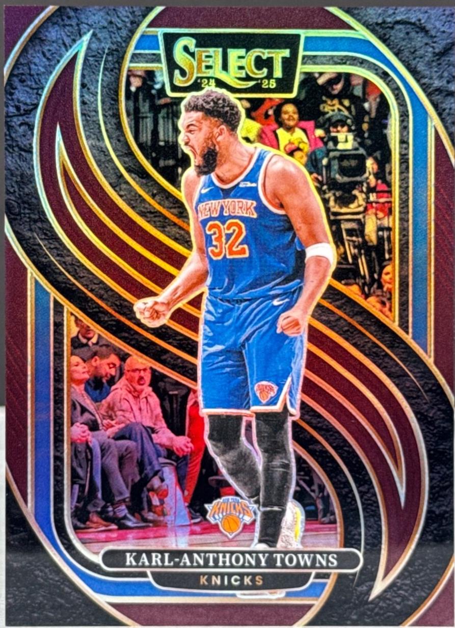 Karl-Anthony Towns [Maroon Prizm] #114