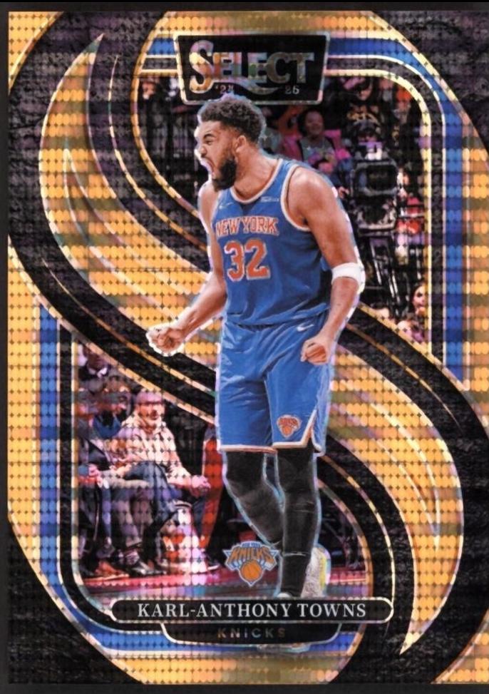 Karl-Anthony Towns [Neon Orange Pulsar Prizm] #114