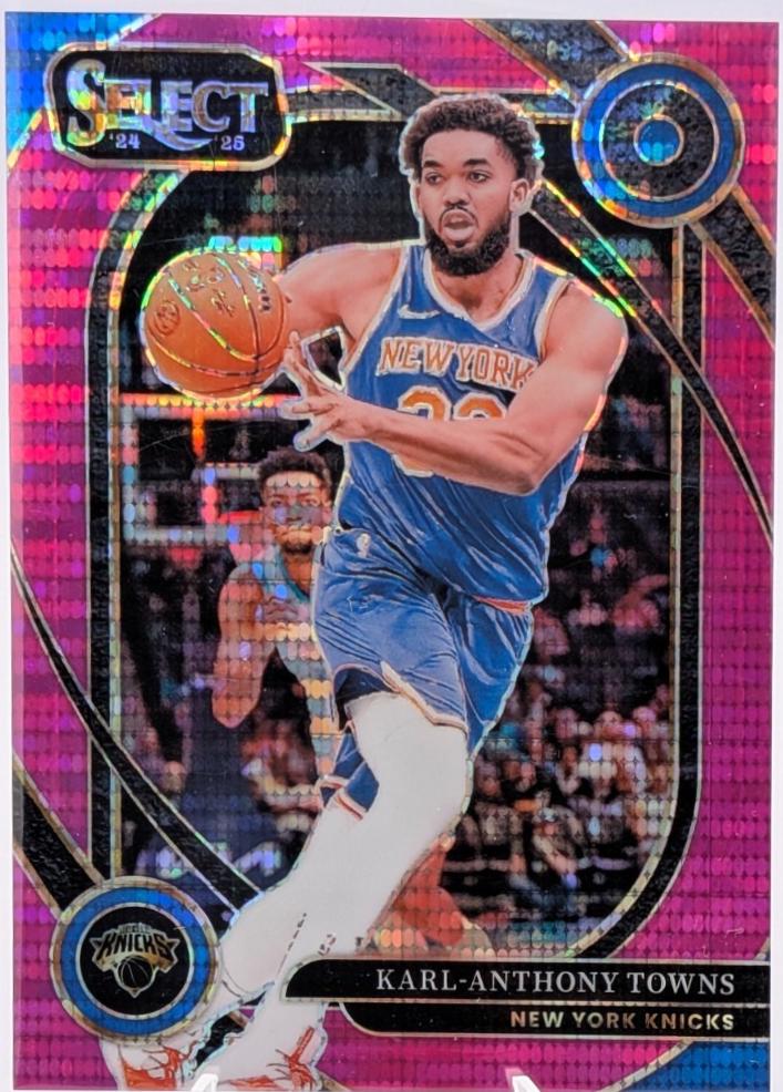 Karl-Anthony Towns [Neon Purple Pulsar Prizm] #226