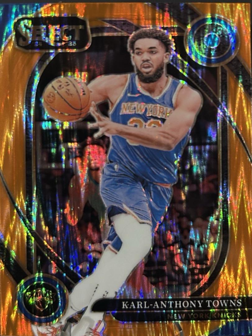Karl-Anthony Towns [Orange Flash Prizm] #226