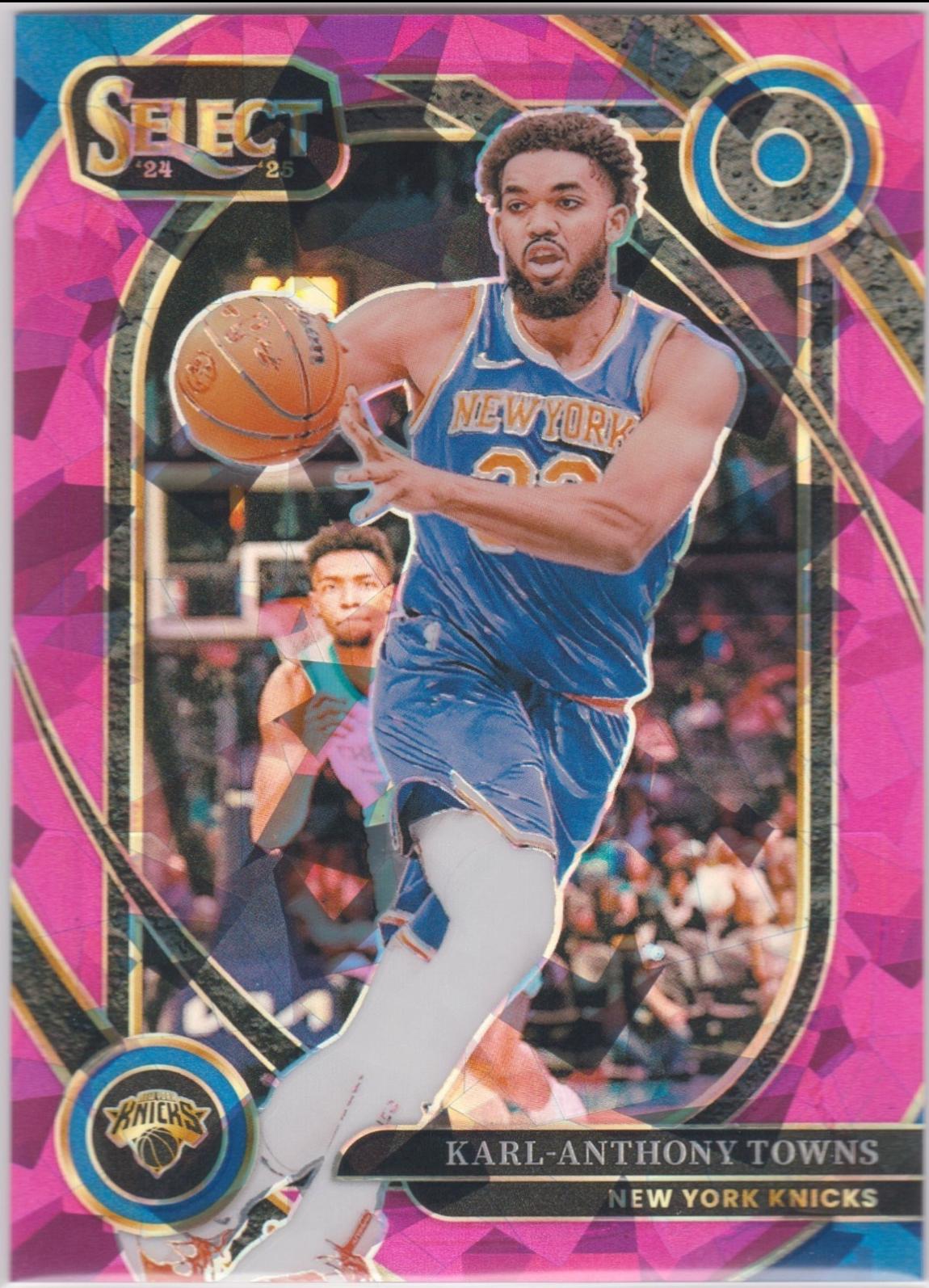Karl-Anthony Towns [Pink Cracked Ice Prizm] #226