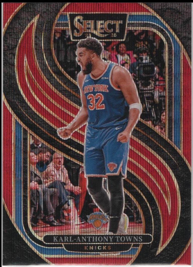 Karl-Anthony Towns [Red Wave Prizm] #114