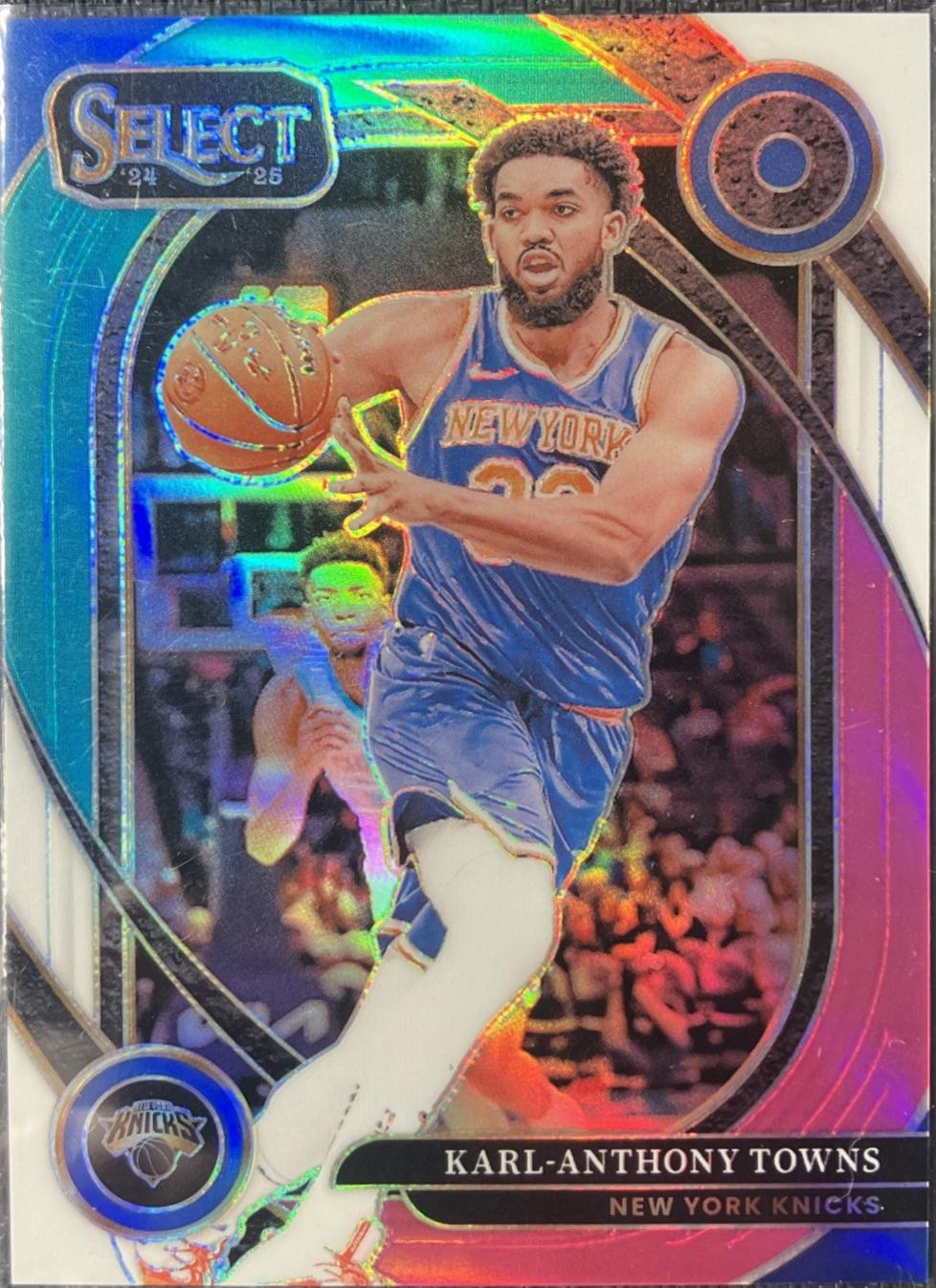 Karl-Anthony Towns [Teal White Pink Prizm] #226
