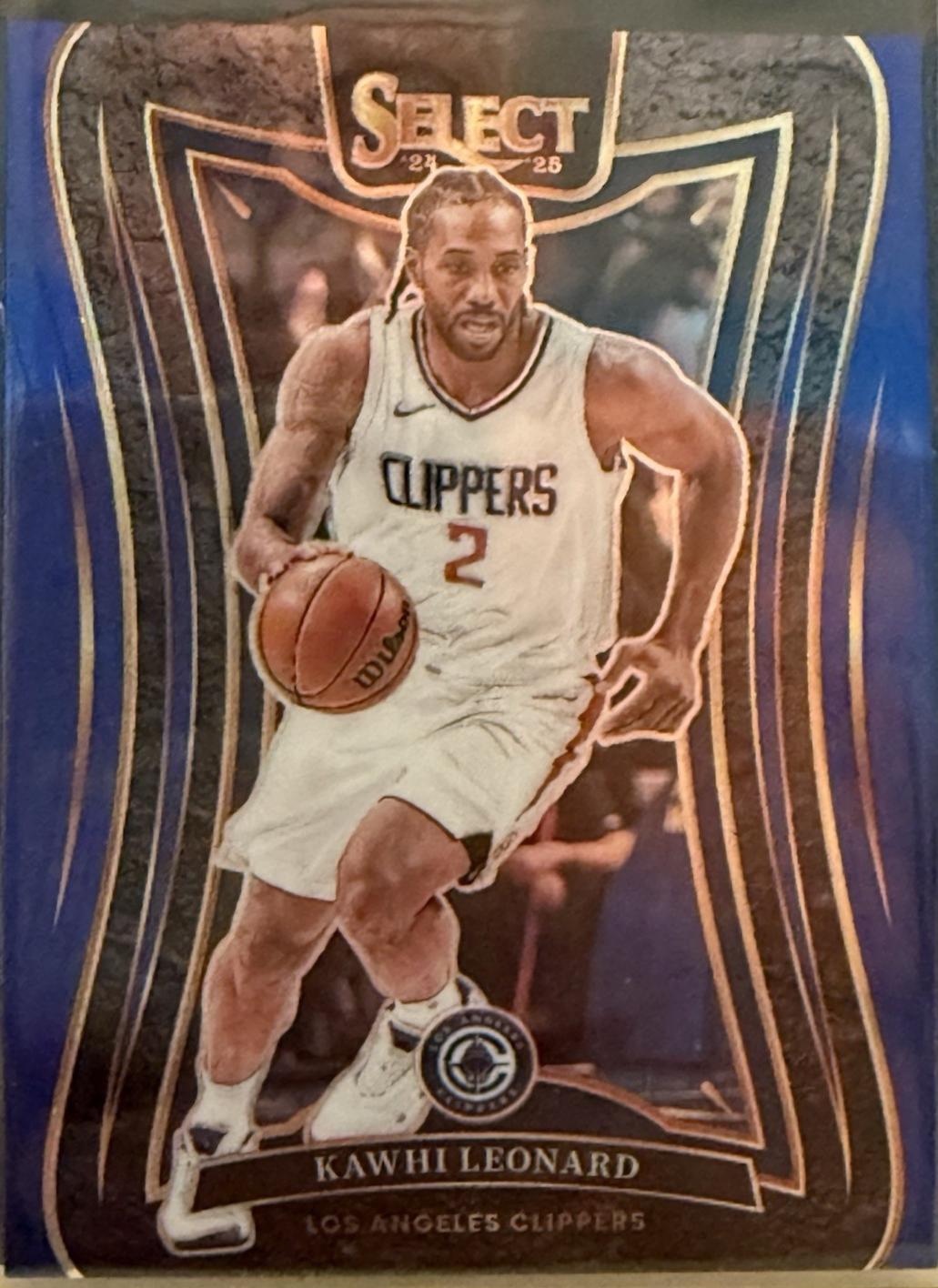 Kawhi Leonard [Blue Stars Prizm] #350