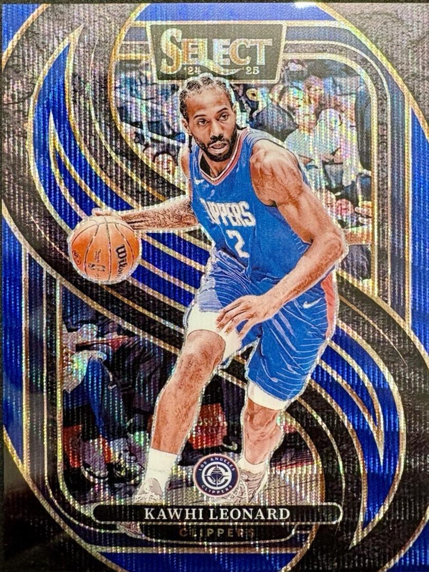Kawhi Leonard [Blue Wave Prizm] #105