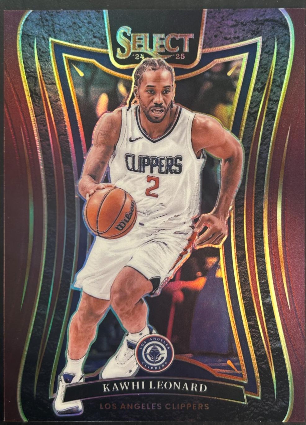 Kawhi Leonard [Maroon Prizm] #350