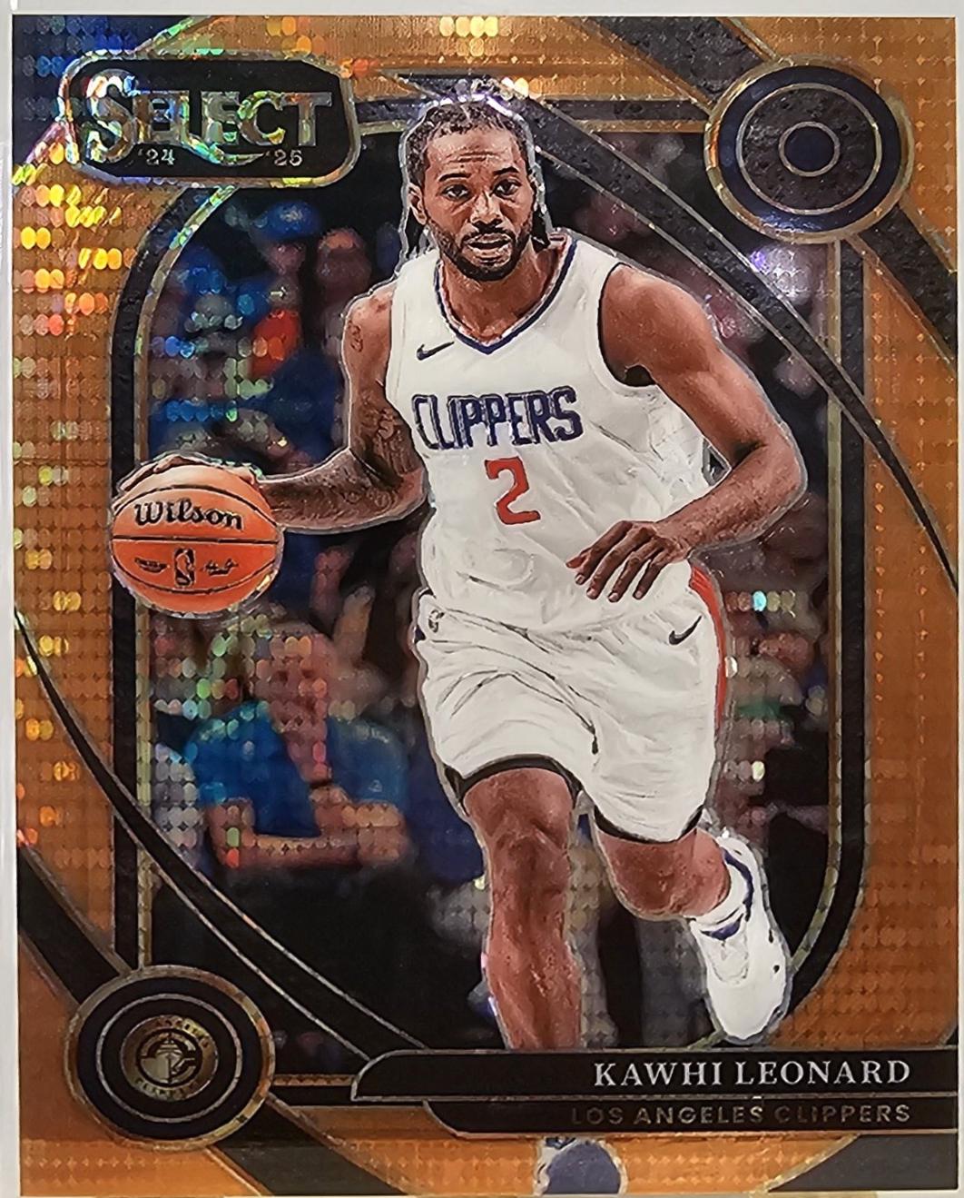Kawhi Leonard [Neon Orange Pulsar Prizm] #237