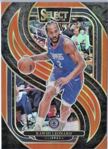 Kawhi Leonard [Orange Prizm] #105