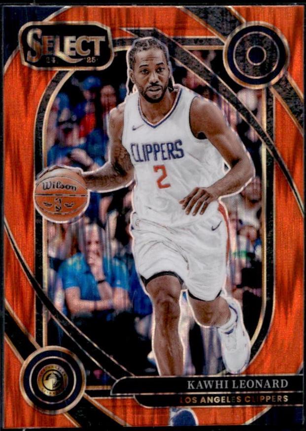 Kawhi Leonard [Orange Tectonic Prizm] #237