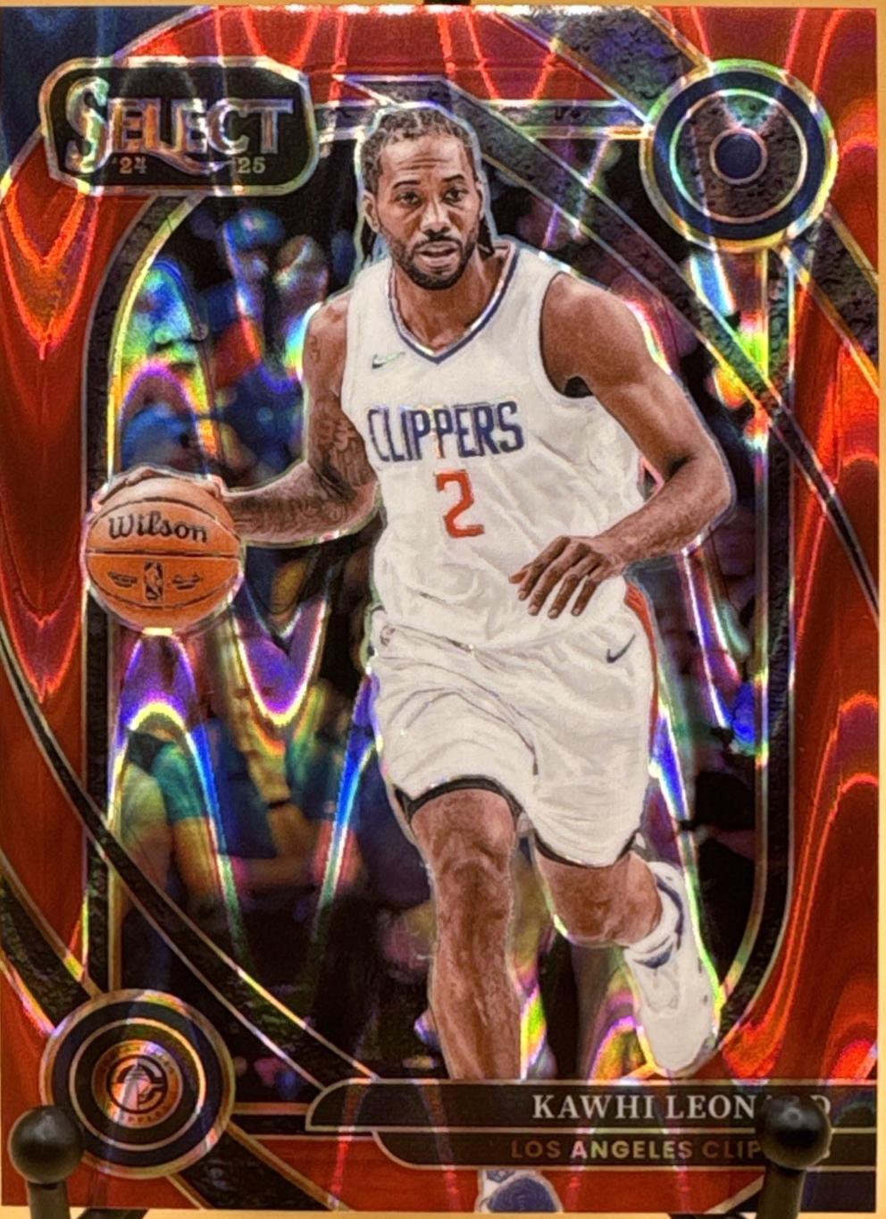 Kawhi Leonard [Red Tectonic Prizm] #237
