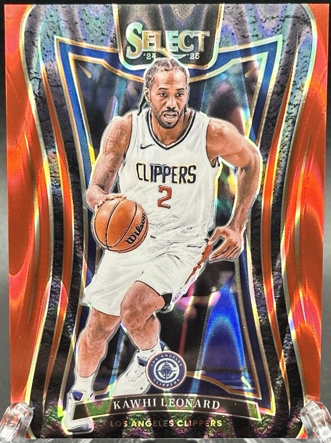Kawhi Leonard [Red Tectonic Prizm] #350
