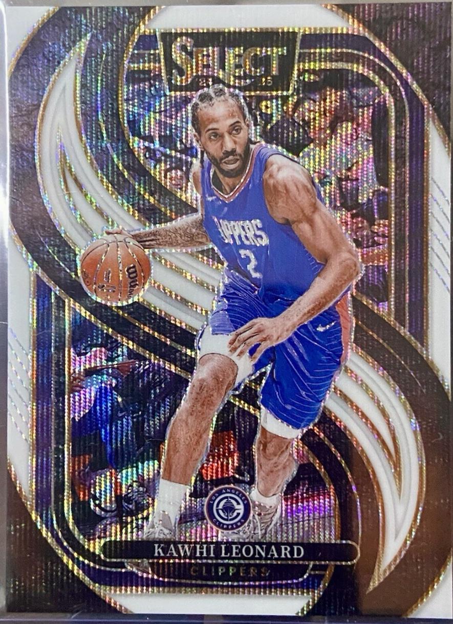 Kawhi Leonard [White Wave Prizm] #105