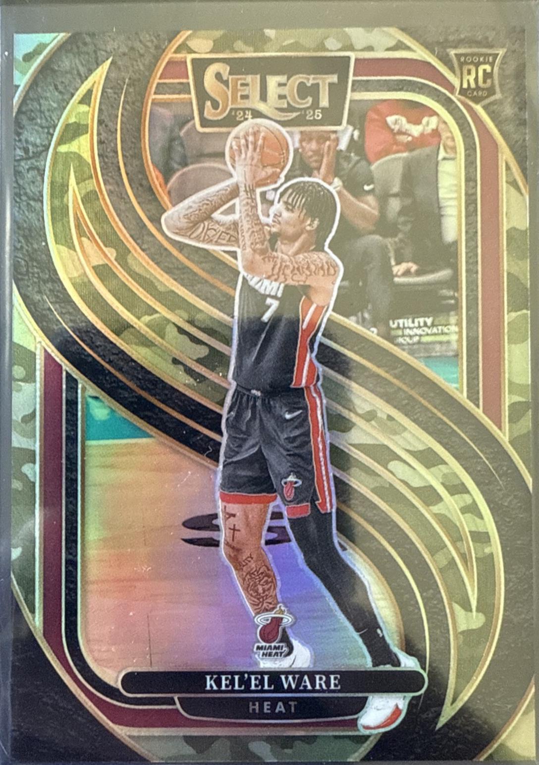Kel'el Ware [Green Camo Prizm] #191
