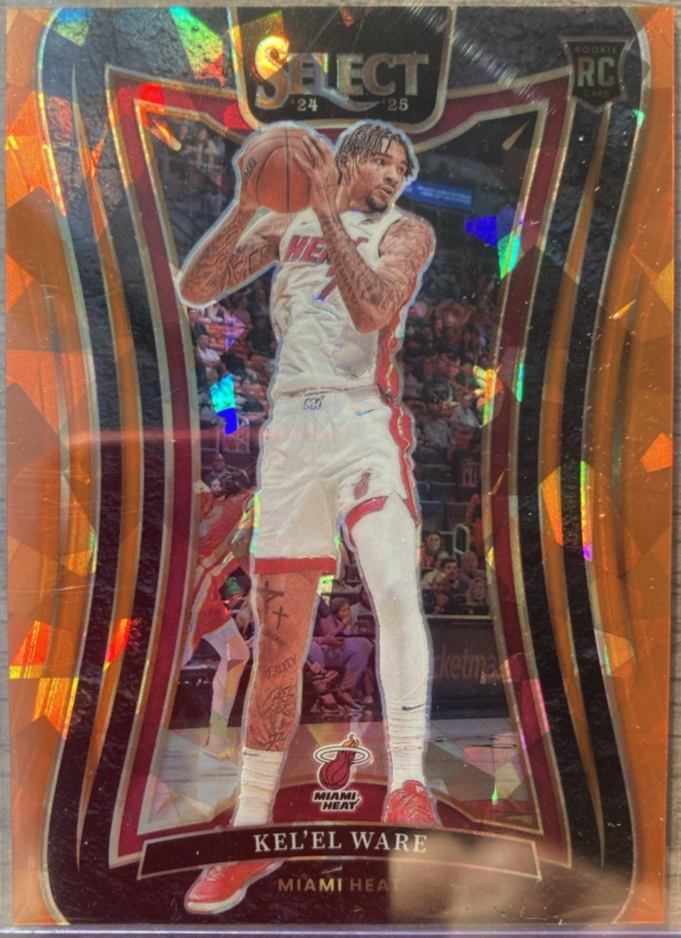 Kel'el Ware [Orange Cracked Ice Prizm] #372