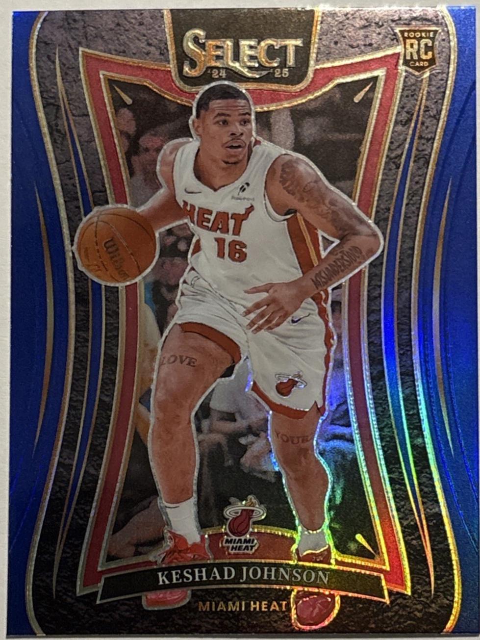 Keshad Johnson [Blue Prizm] #387