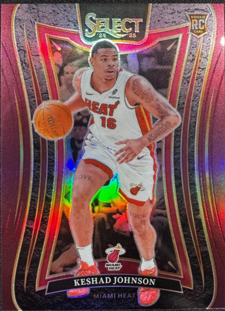 Keshad Johnson [Maroon Prizm] #387