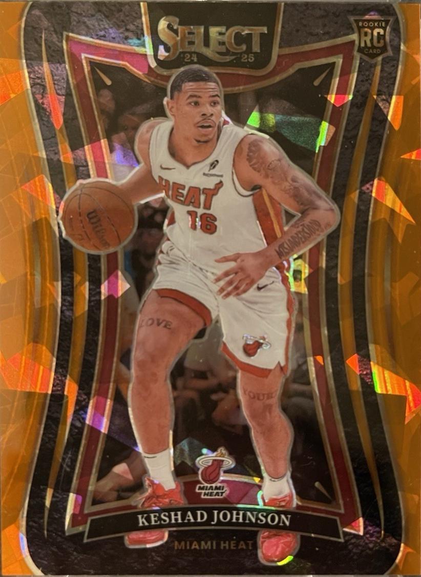Keshad Johnson [Orange Cracked Ice] #387