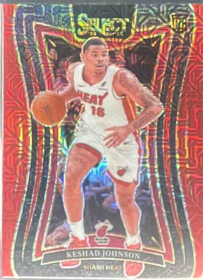 Keshad Johnson [Red Mojo Prizm] #387