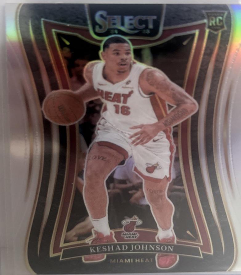 Keshad Johnson [Silver Prizm] #387