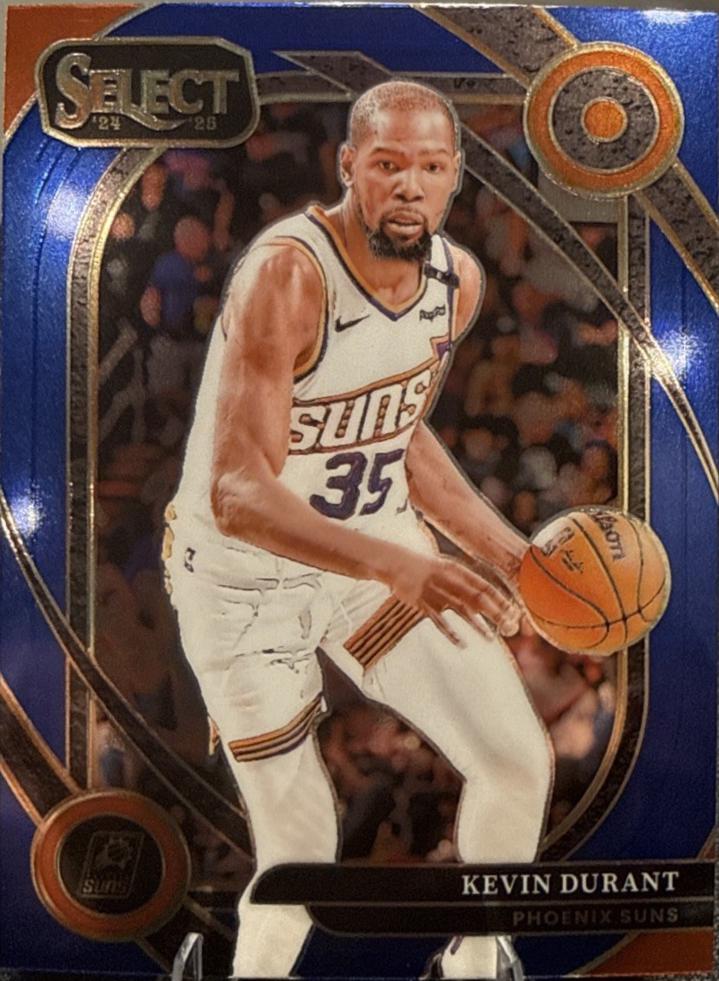 Kevin Durant [Blue Cracked Ice Prizm] #242