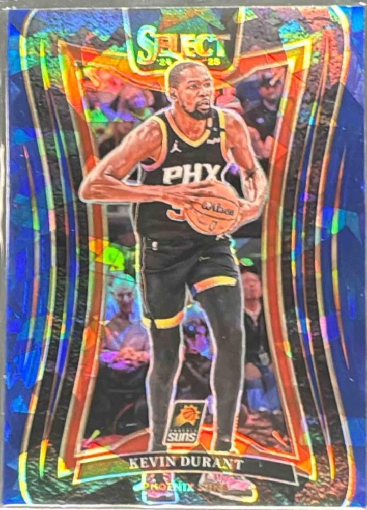 Kevin Durant [Blue Cracked Ice Prizm] #338