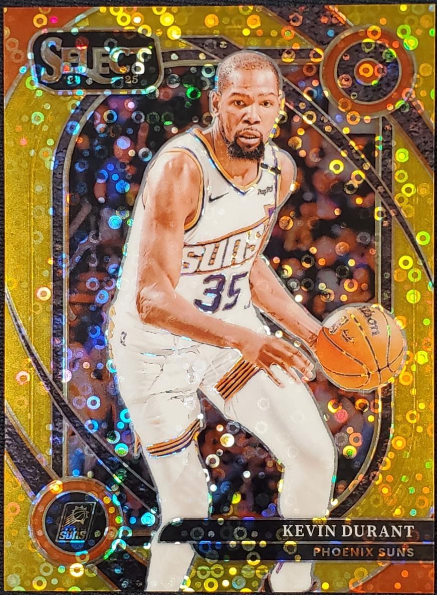 Kevin Durant [Gold Disco Prizm] #242